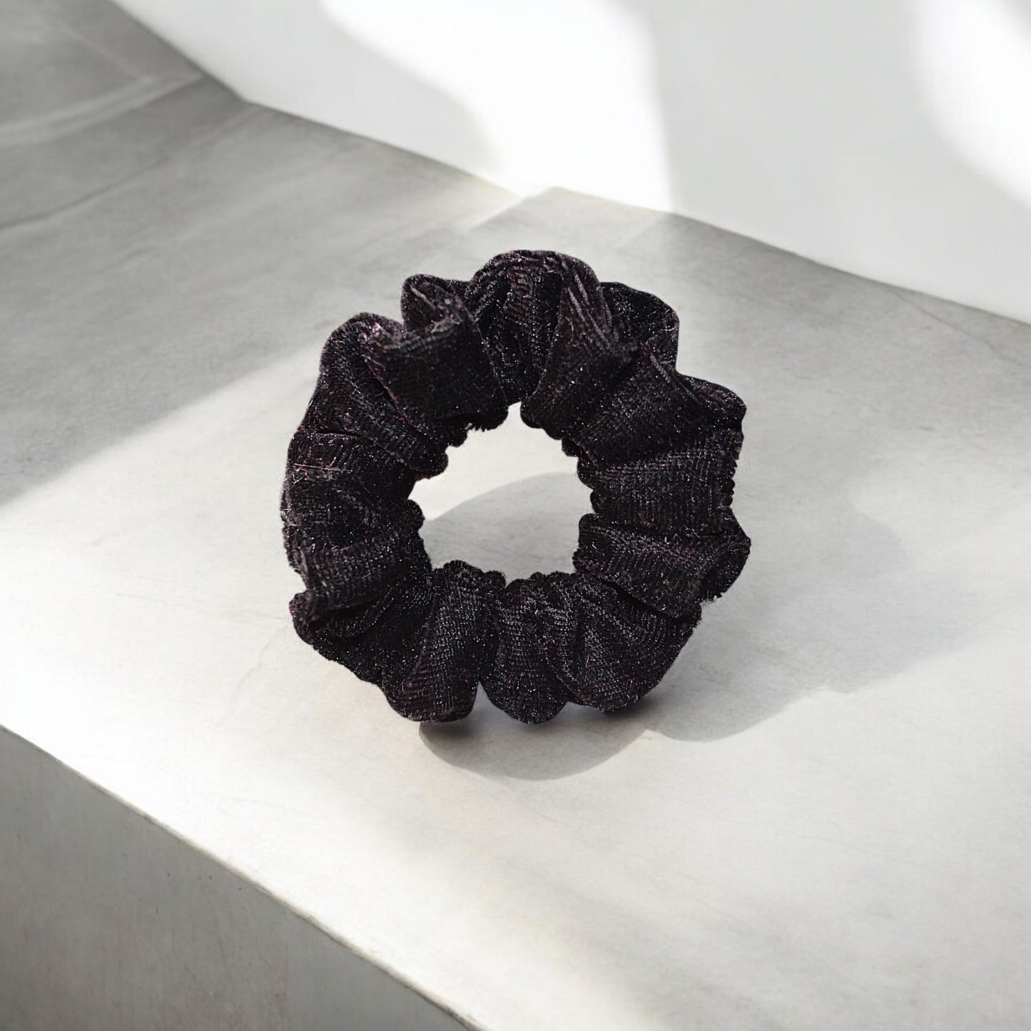VELVET SCRUNCHIE SET OF 4| M | MULTICOLOR