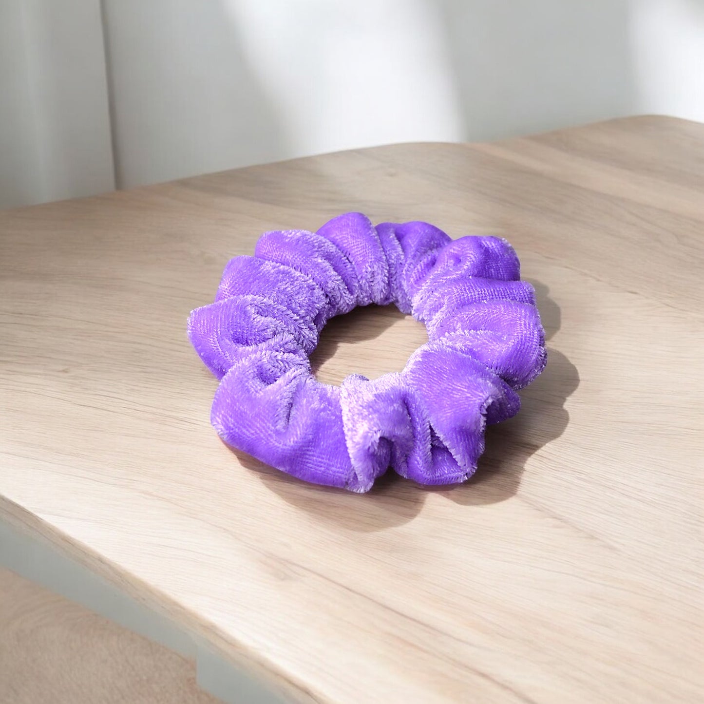 VELVET SCRUNCHIE SET OF 4| M | MULTICOLOR