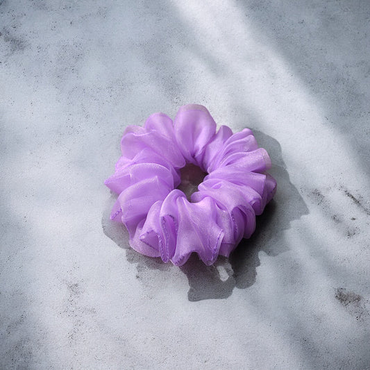 PURPLE |Organza Scrunchies