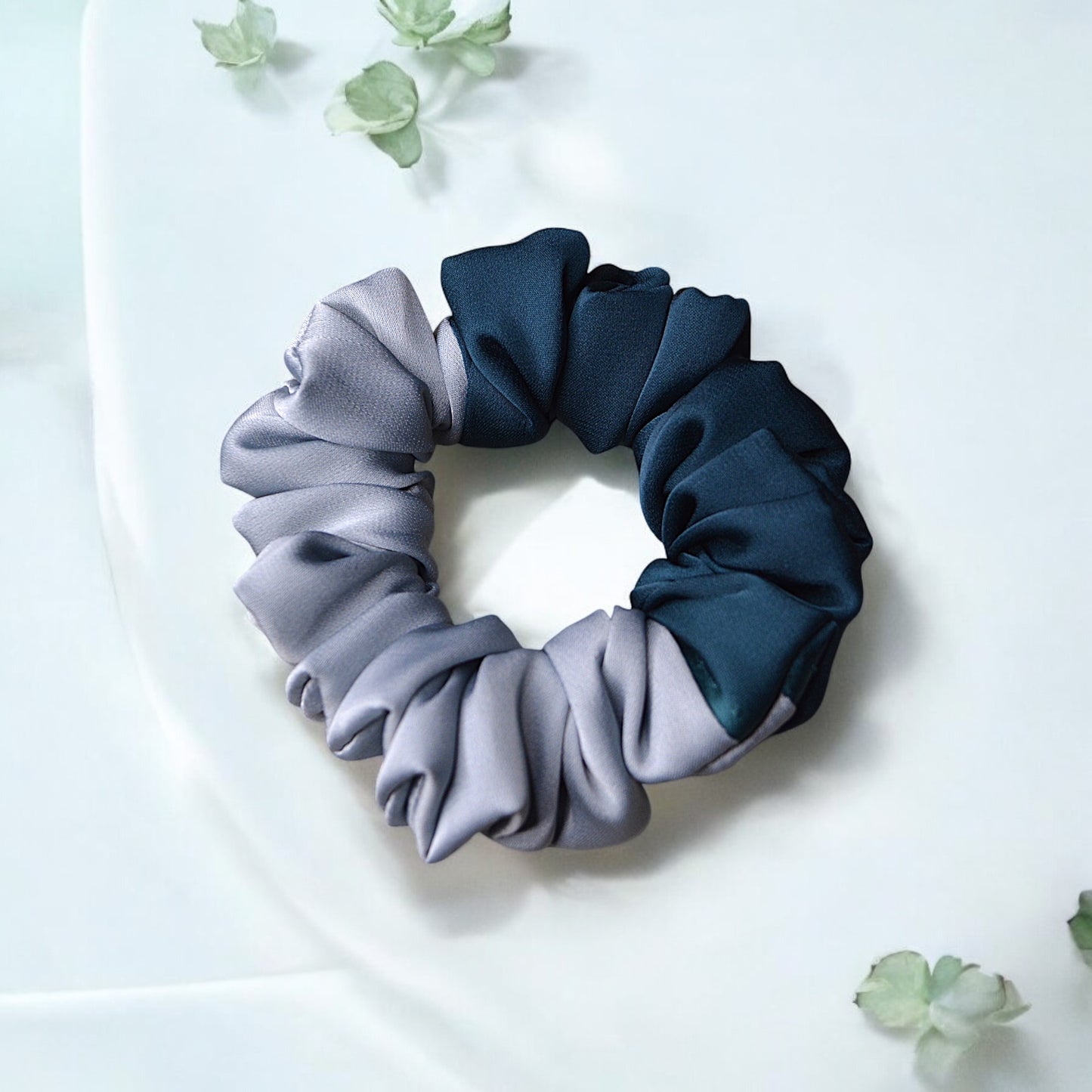 Midnight Mist & Cloud Grey Duo Scrunchie
